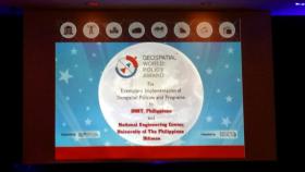 DREAM receives the World Geospatial Excellence Awa