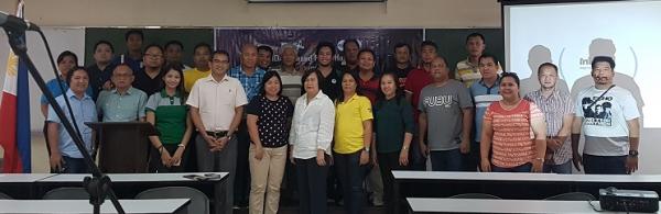 Participants of the Phil-LiDAR 1-FRExLS Maps Turnover for Western Visayas