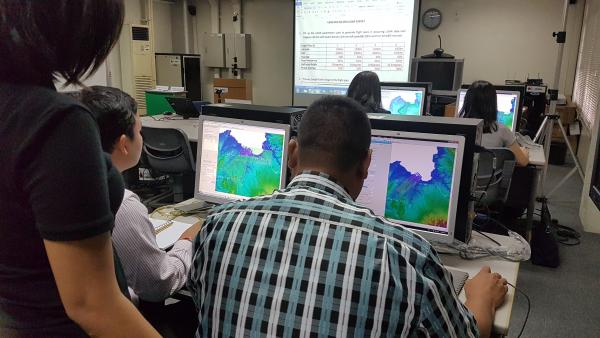 Phil-LiDAR 1 Track at the JICA Computer Laboratory, NEC