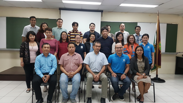 Participants of the 4th Visayas Cluster Conference led by Phil-LiDAR 1 Program L