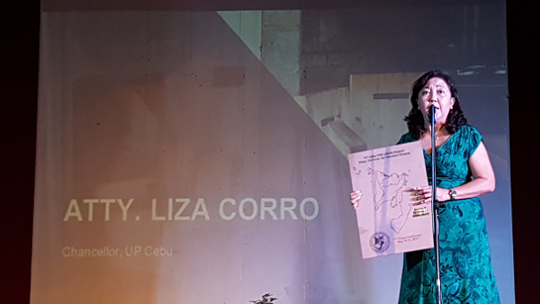 Atty. Liza Corro, Chancellor of UP Cebu